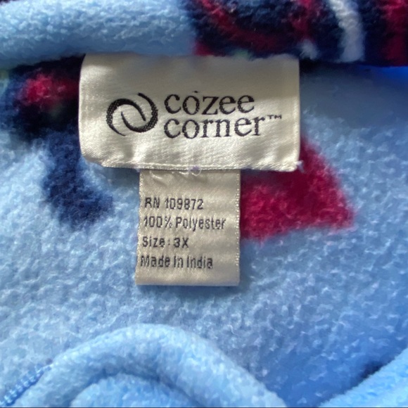 Cozee Corner Dog Print Robe Plus Size 3X Womans - Picture 7 of 8